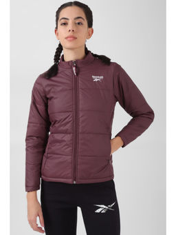 Reebok - Womens Gusto Puffer Jacket Burgundy