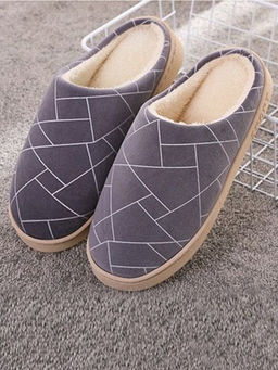 Nykd by Nykaa - Fuzzy Slippers-nysl08-grey