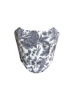 PR Label - Cotton Printed Corset
