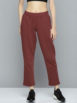 Alcis - Women Maroon Solid Track Pant