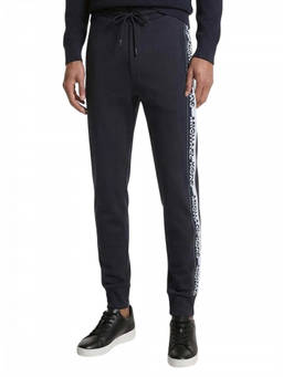 Michael Kors - Navy Blue Logo Tape Joggers