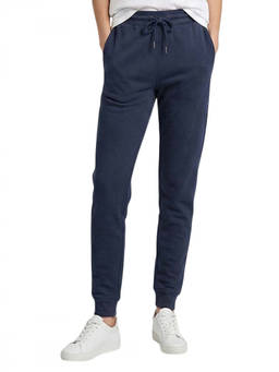 Cavalli Class - Navy Blue Embroidered Logo Pant