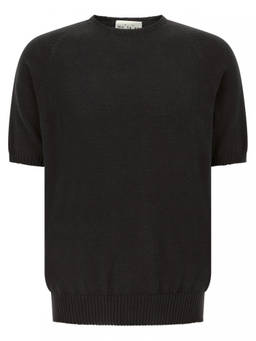 Ma'ry'ya - Black Cotton Sweater