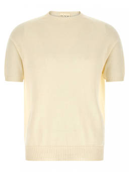 Ma'ry'ya - White Cotton Sweater