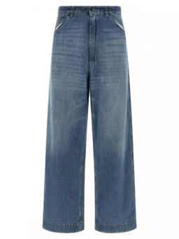 Maison Margiela - Light Blue Wide Leg Denim Jeans (24)