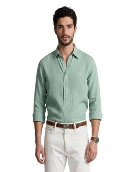 POLO RALPH LAUREN - Mint Green Regular Shirt