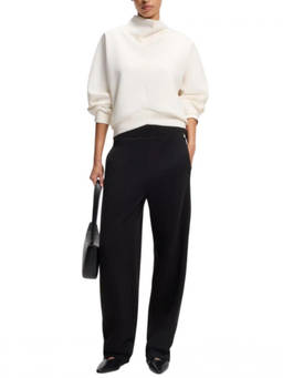 Boss - Black Cotton Track Pants (L)