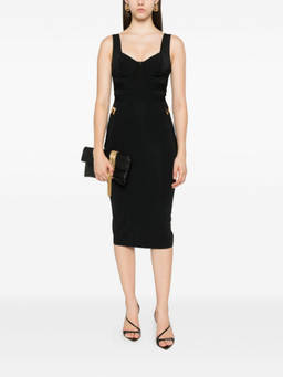 Elisabetta Franchi - Black Midi Dress