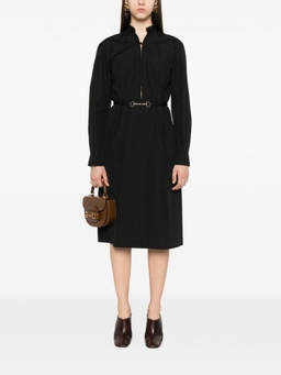 Gucci - Black Cotton Poplin Dress (S)
