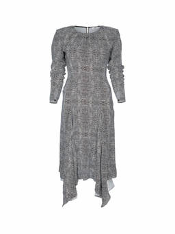 Elisabetta Franchi - Black Georgette Dress (S)