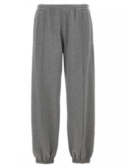 Givenchy - Grey Metallic Logo Joggers