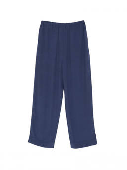 EMPORIO ARMANI - Blue Wide Leg Trousers (33)