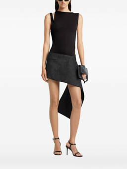 Courreges - Black Asymmetric Top (M)