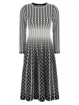 Antonino Valenti - Black white Ludovica Dress (L)