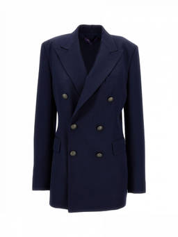 Ralph Lauren Collection - Blue Double-Breasted Blazer (S)