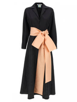 Bernadette - Black Clarence Dress (XS)