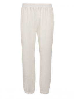 Gold Hawk - Light Grey Light Grey Velvet Track Pant