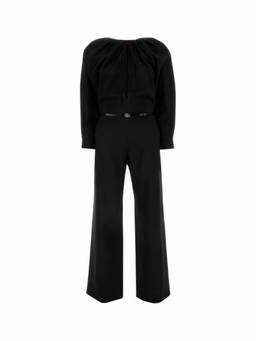 Gucci - Black Keyhole-Neck Jumpsuit