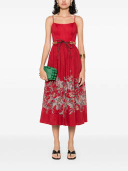 Zimmermann - Red Rhiannon Dress (XL)