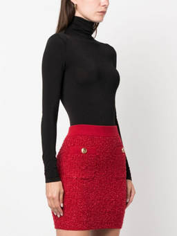 Wolford - Black Roll Neck Bodysuit