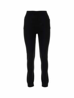 Saint Laurent - Black High-Waisted Leggings