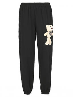 5Progress - Black Cotton Bear Track Pant (XS)