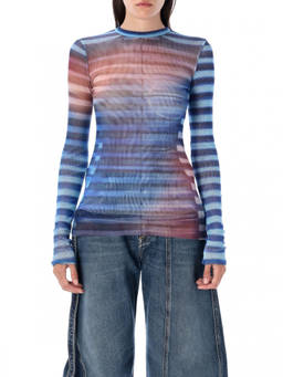 Jean Paul Gaultier - Light Blue Crewneck Top (XS)