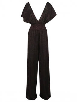 Circus Hotel - Brown Wide Leg Jumpsuit (M)
