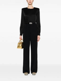 Gucci - Black Belted Long Jumpsuit (M)