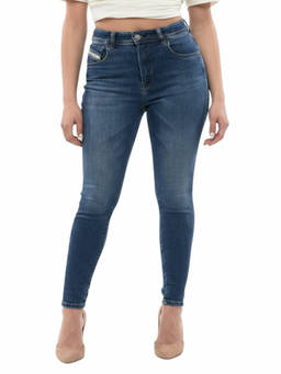 Diesel - Blue Skinny High Rise Jeans (27)