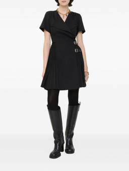 Burberry - Black Short Wrap Dress