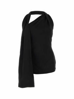 Loewe - Black Satin Mini Dress (S)