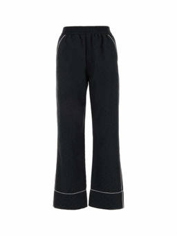 OFF-WHITE - Black All Over Logo Print Pant (XXS)