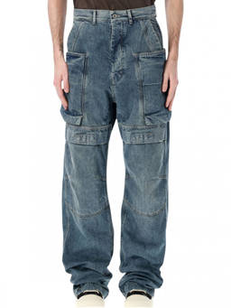 Rick Owens - Dark Blue Cargo Pant (32)