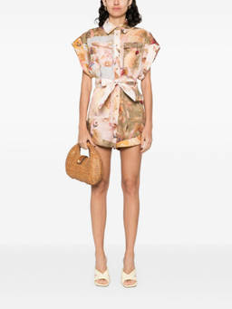 Zimmermann - Multicolour Printed Jumpsuit (M)