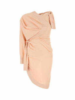 Ferragamo - Pink Cotton Blend Dress
