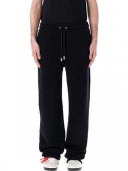 OFF-WHITE - Black Bandana Arrow Track Pant (XL)
