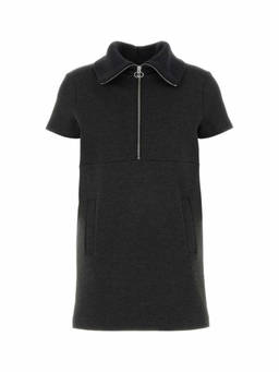 Gucci - Black Short Sleeves Mini Dress