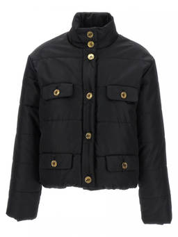 Moschino - Black Logo Button Jacket (L)