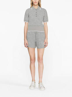Thom Browne - Grey Tweed Track Shorts (M)