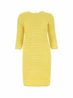 Balenciaga - Yellow Back To Front Midi Dress (M)
