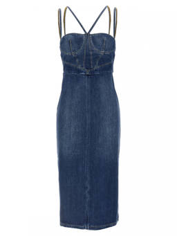 Nensi Dojaka - Blue Denim Dress (XS)