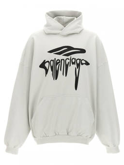 Balenciaga - White 3B Liquefied Hoodie (S)