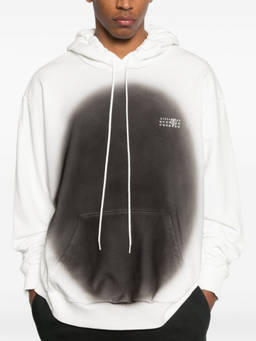 MM6 Maison Margiela - White Solid None Sweatshirt
