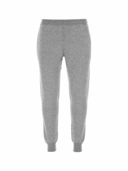 PRADA - Melange Grey Stretch Cashmere Joggers