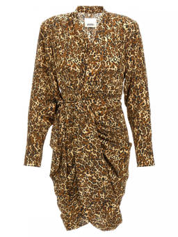 Isabel Marant - Leopard Print Cleora Mini Dress