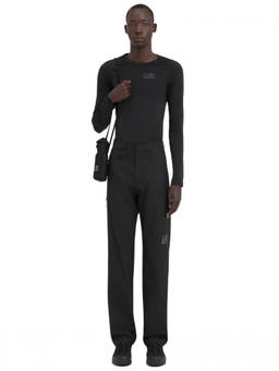 MM6 Maison Margiela - Black Logo Track Pant (S)