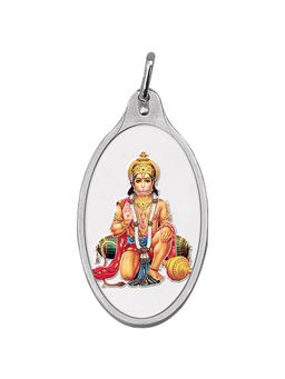 Kundan - 10.11 gm (999.9) Hanuman Silver Colour Pendant
