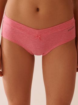 La Vie En Rose - Cotton Hip Hugger Panty Pink