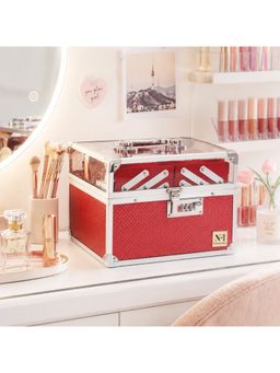 NFI Essentials - Makeup Organizer Box - Red